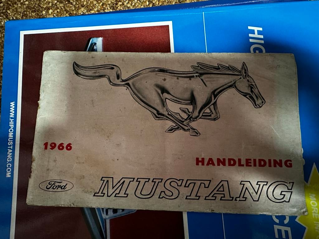 Nederlandstalige handleiding Ford Mustang 1966, Ophalen of Verzenden