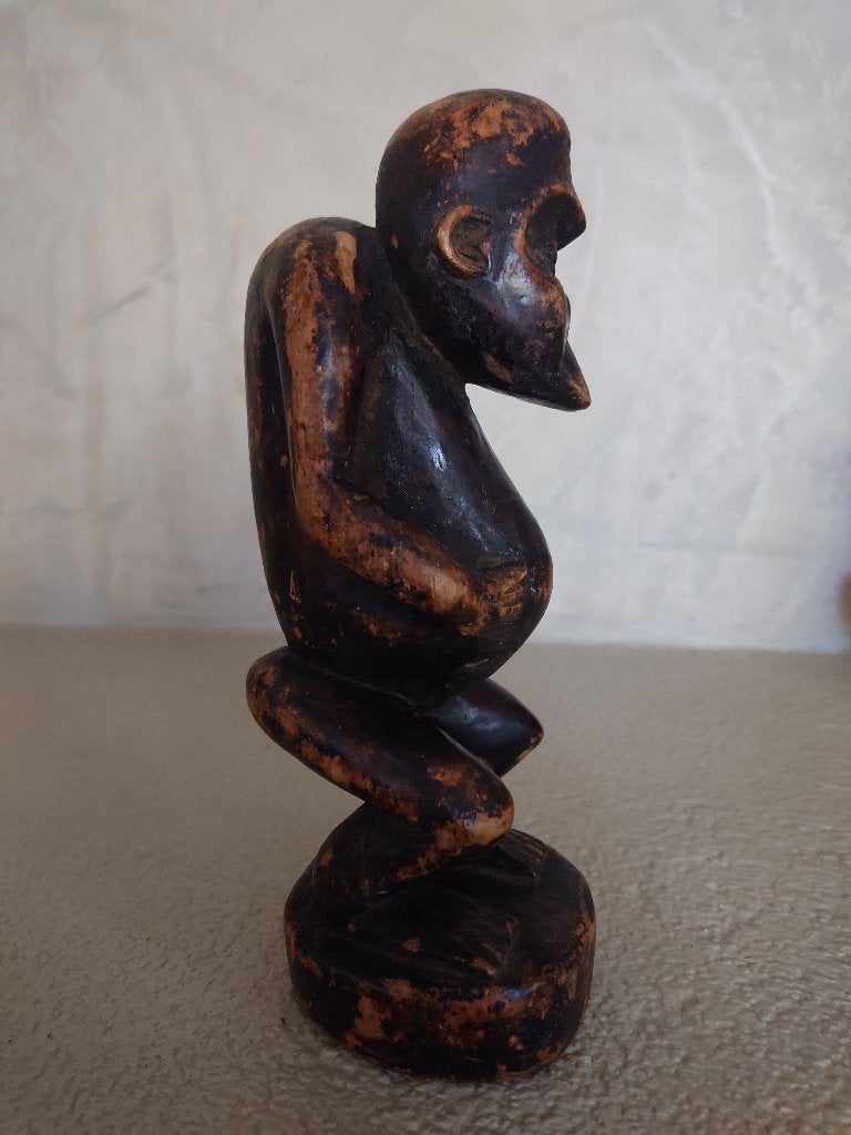Boulou of Bulu aap figuur/Congo, Antiek en Kunst, Ophalen of Verzenden