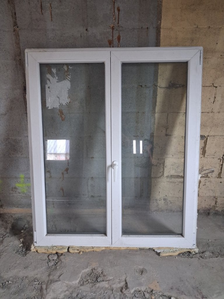 fenêtre, Bricolage & Construction, Double vitrage, 120 à 160 cm, Comme neuf, Fenêtre de façade ou Vitre