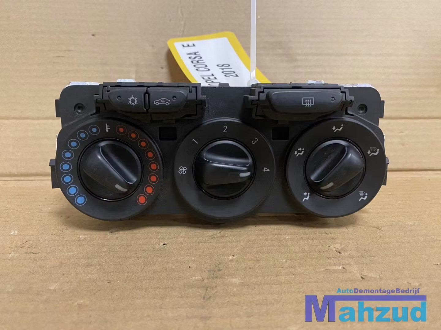 OPEL CORSA E Kachel airco paneel 2014-2019, Gebruikt, Opel Automobile GmbH, Kontakt@opel-infoservice.de, Opel