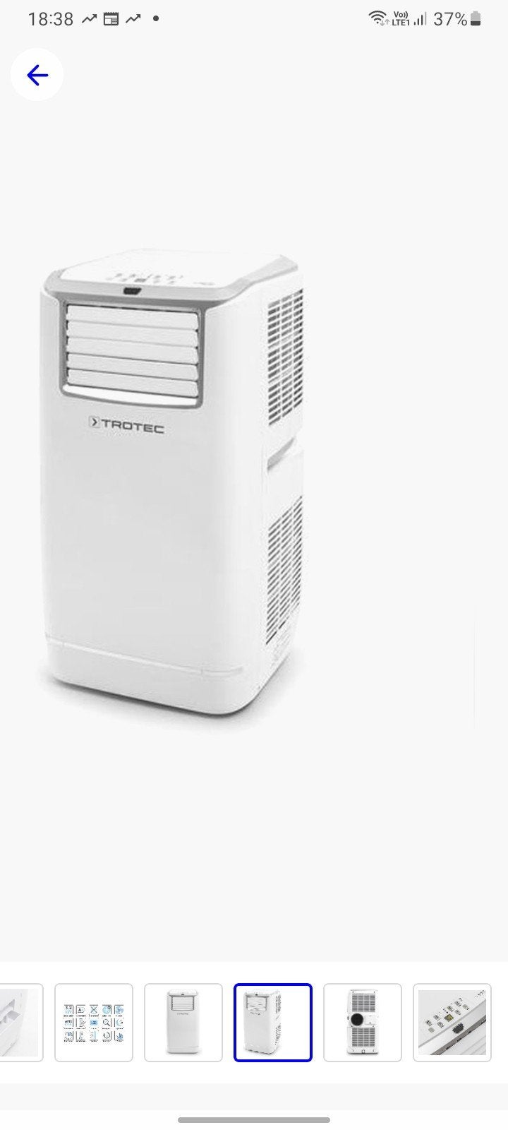 Airco mobiel Trotec 3200 met ontvochtiger/ ventilator, Elektronische apparatuur, Airco's, Ophalen