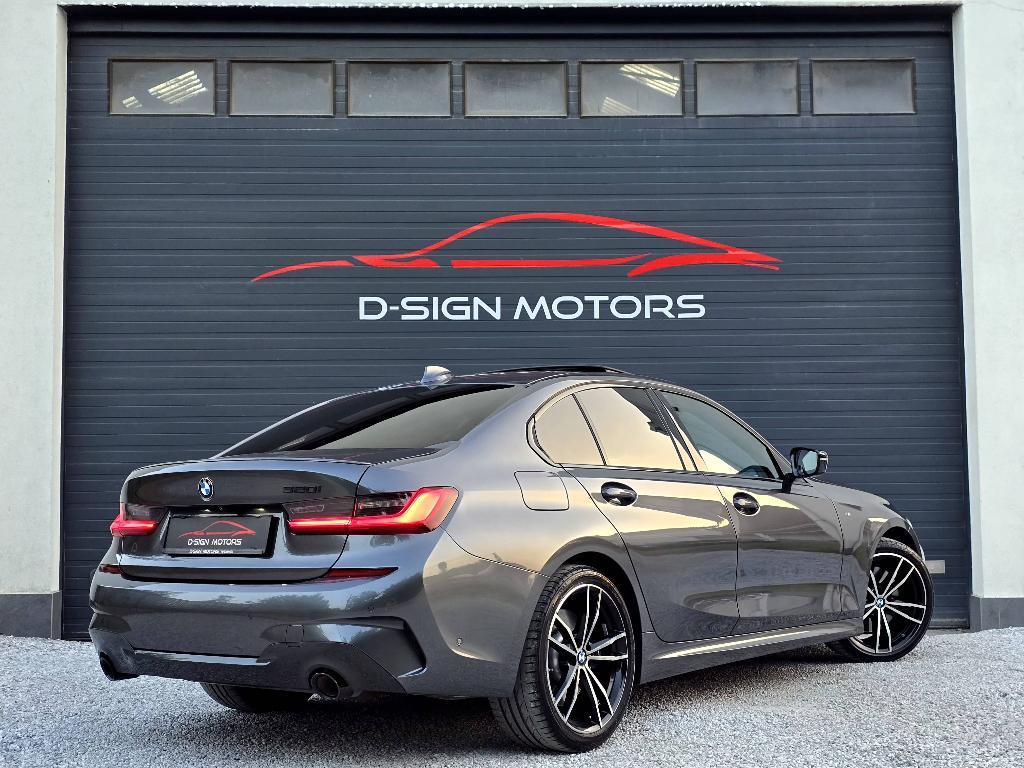 BMW 320i AS (184ch) M SPORT PACK 2019 95.417km GARANTIE !!, Autos, Cuir, Argent ou Gris, Achat, Entreprise