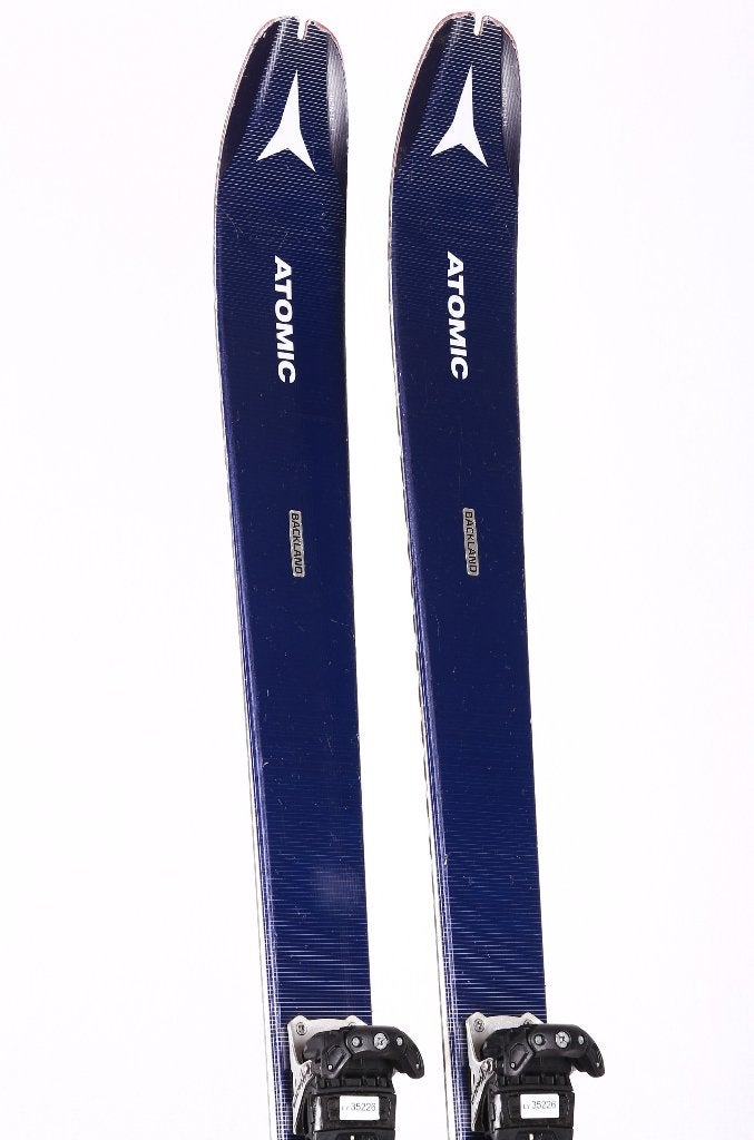 Skis de randonnée ATOMIC BACKLAND 85 165 cm, noyau en bois, 160 à 180 cm, Carving, Skis, Utilisé
