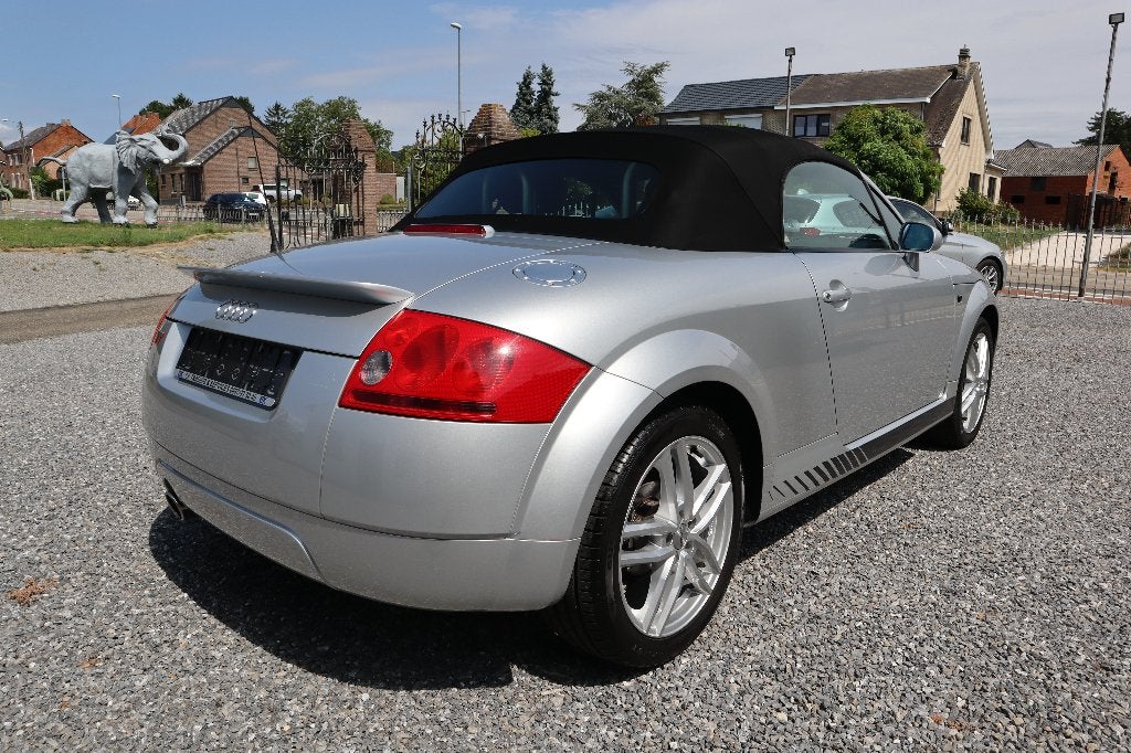 Audi TT Roadster 1.8 Turbo 20v Ambition S line 2004, Autos, Cuir, Argent ou Gris, Entreprise, Boîte manuelle