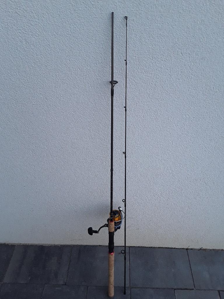 Daiwa hengel + daiwa molen freams 2500A airrotor, Ophalen, Nieuw, Complete set