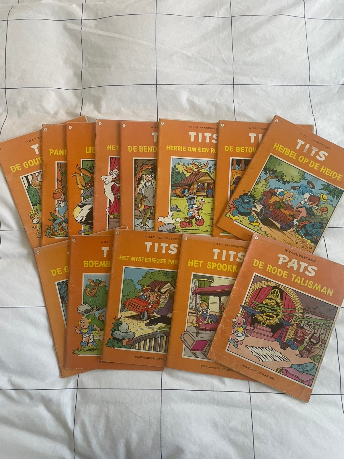 Strips van Tits en Pats - Vandersteen, Enlèvement ou Envoi, Utilisé, Fiction général
