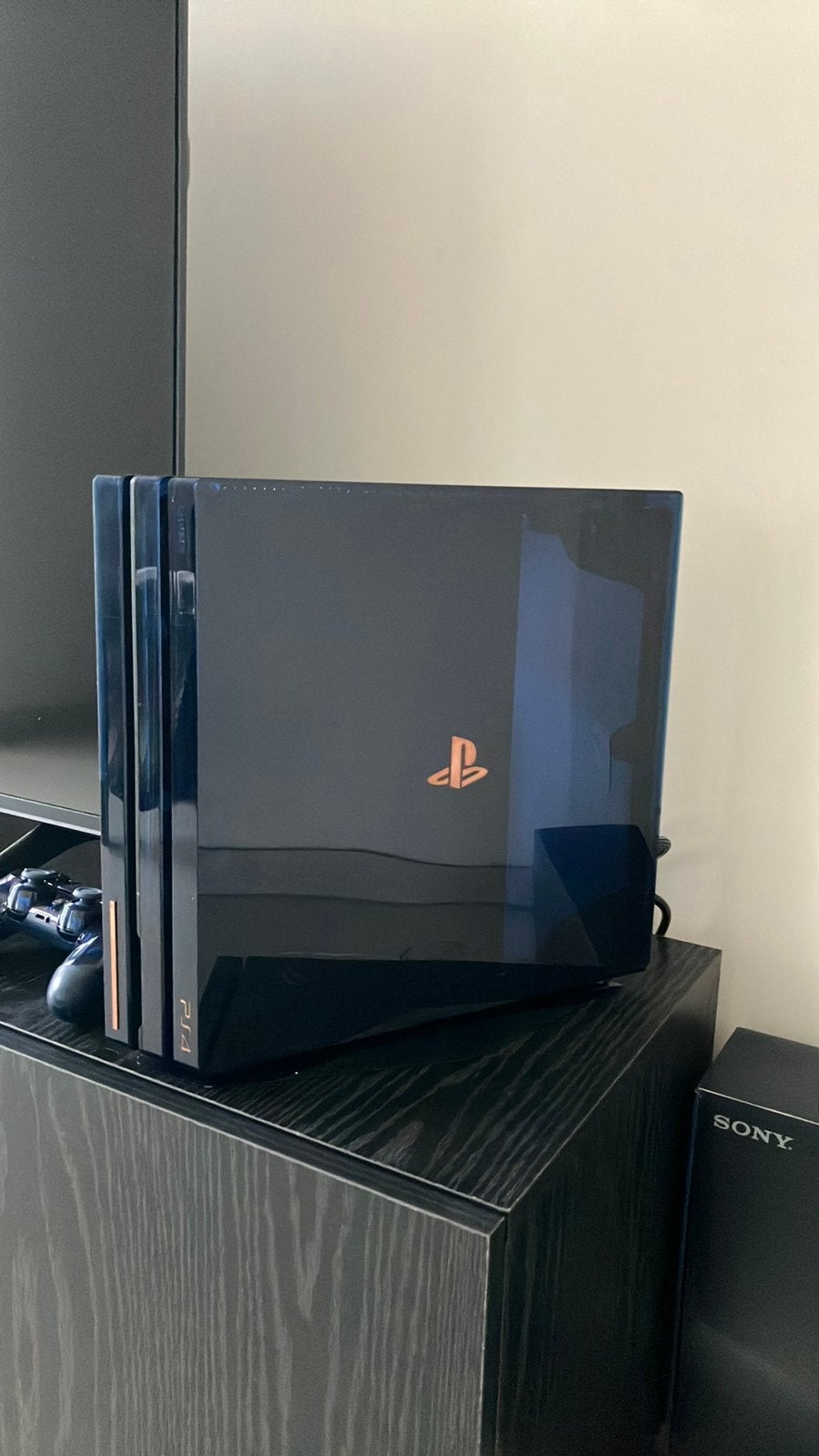 Ps4 PRO limited Edition, Ophalen, Gebruikt, Met 1 controller, Pro