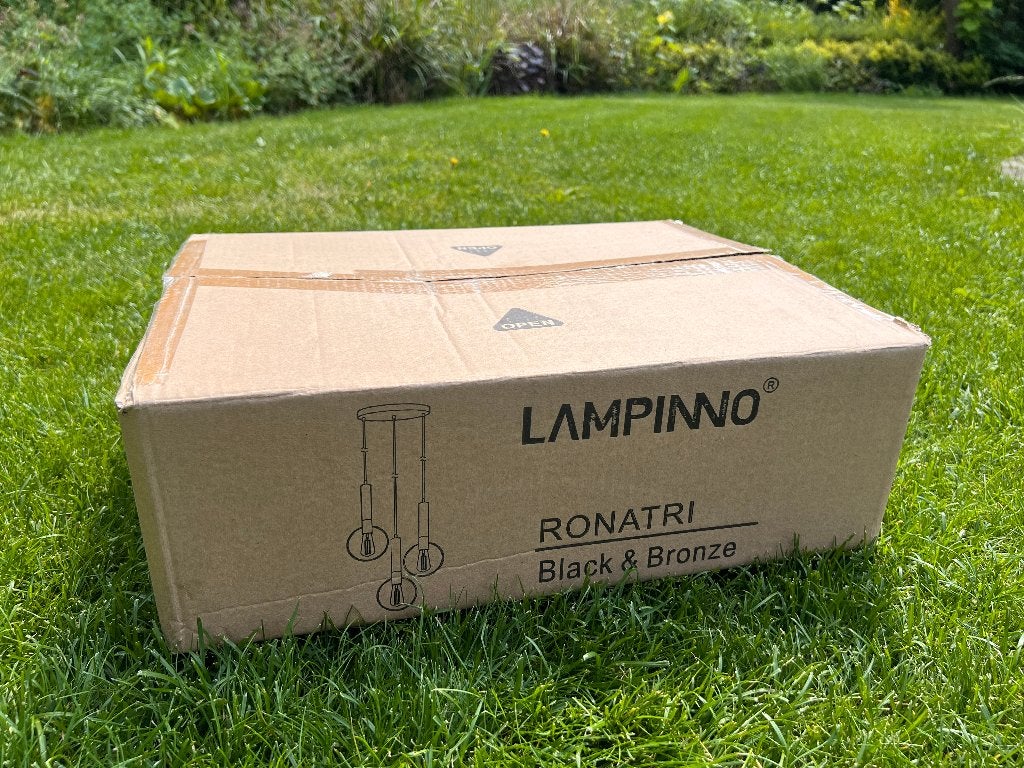 Hanglamp Lampinno Ronatri (Black & Bronze), Ophalen, Nieuw, Metaal
