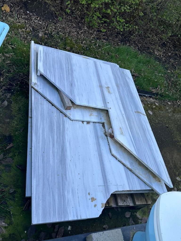Marmer vensterbanken - 6 stuks, Doe-het-zelf en Bouw, Tegels, Ophalen, 60 cm of meer, Gebruikt, Overige typen