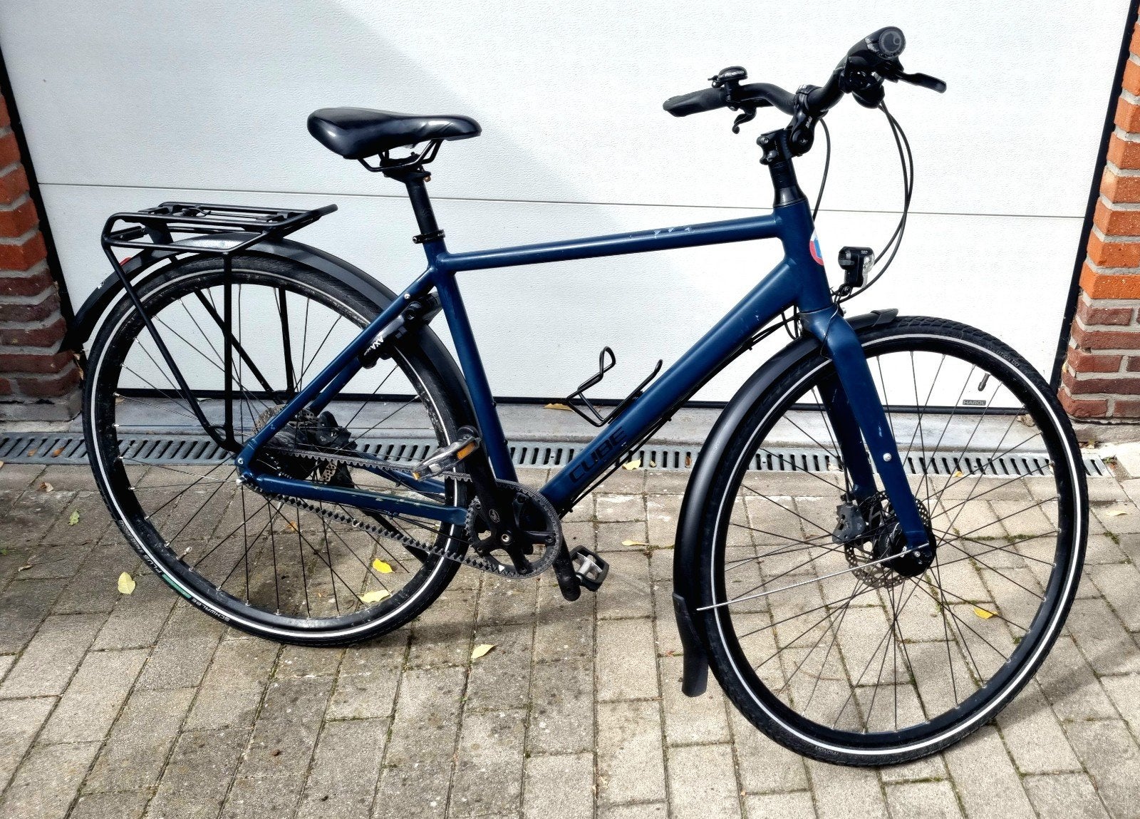 CUBE travel pro met riemaandrijving, Ophalen, Versnellingen, 49 tot 53 cm, Zo goed als nieuw