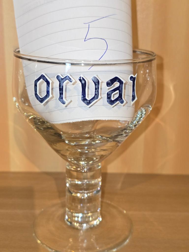 Verre Orval émaillés, Collections, Enlèvement