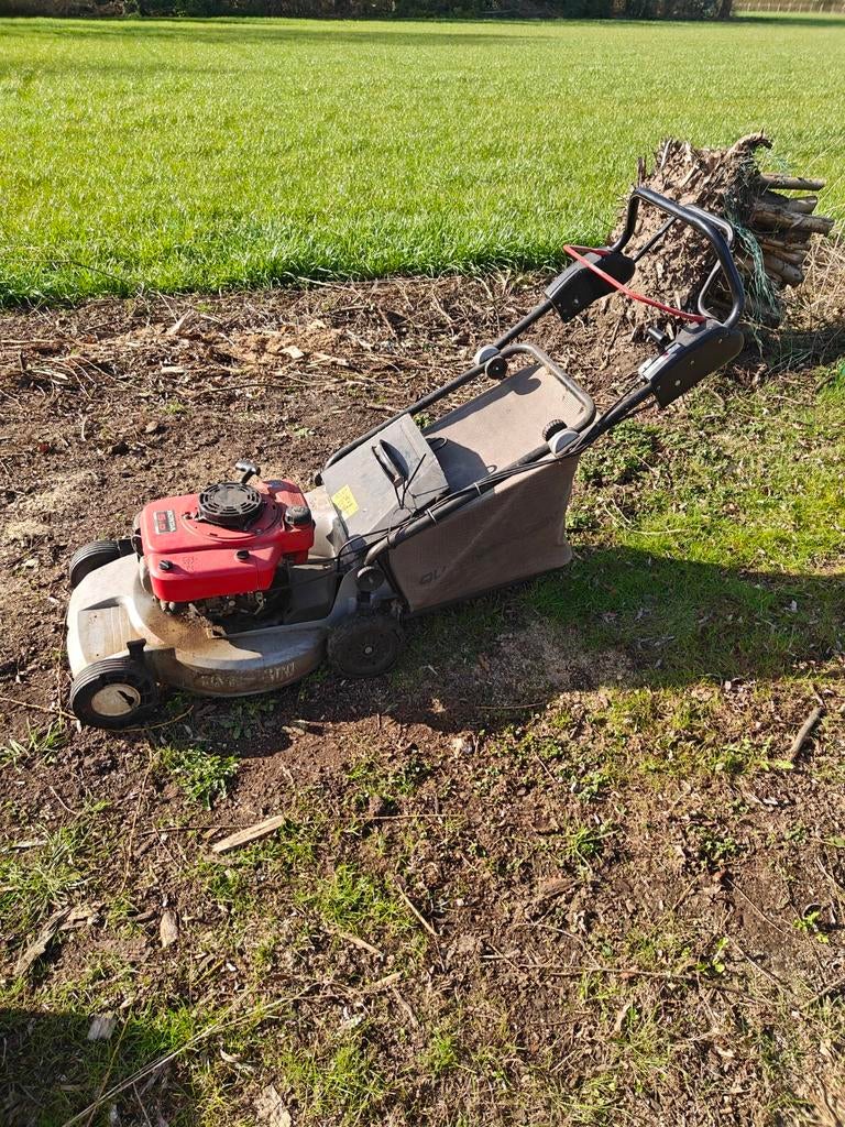 Honda grasmaaier, Ophalen