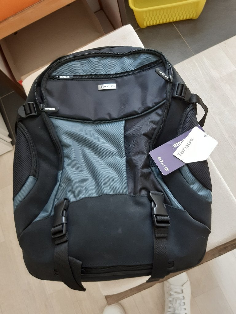 Sac à dos ordinateur Targus atmosphère neuf 20L  18", Computers en Software, Laptoptassen, Ophalen, 17 inch of meer, Nieuw, Gevoerd laptopvak
