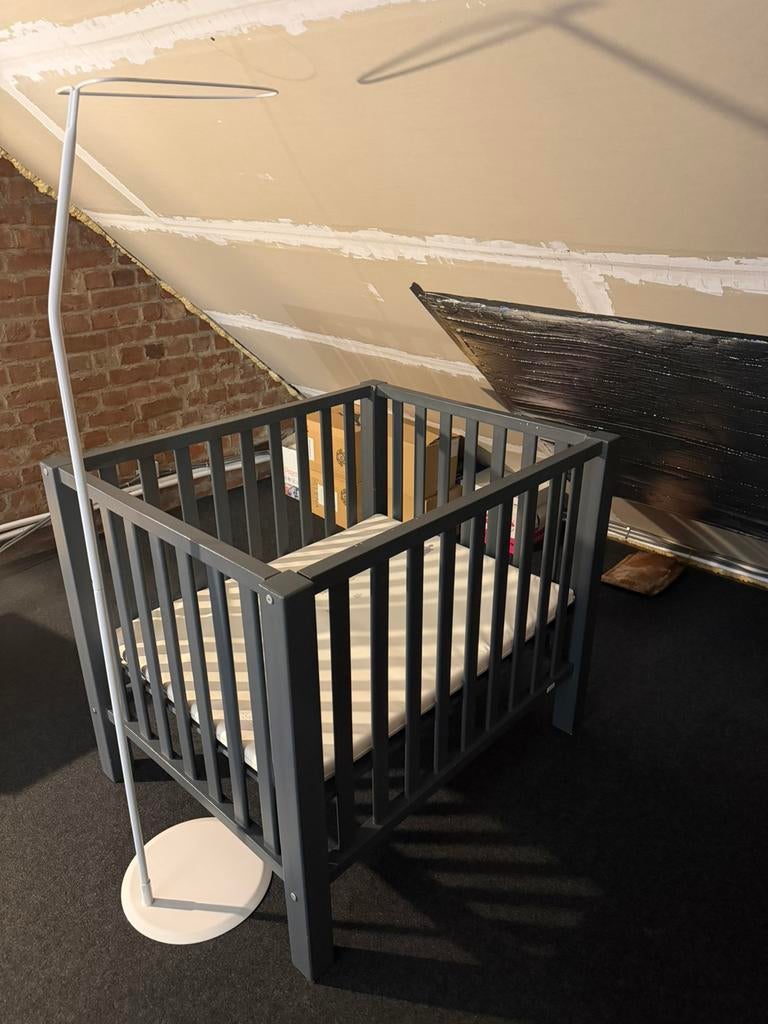 Quax park met matras en hemelstaaf, Kinderen en Baby's, Ophalen, Gebruikt