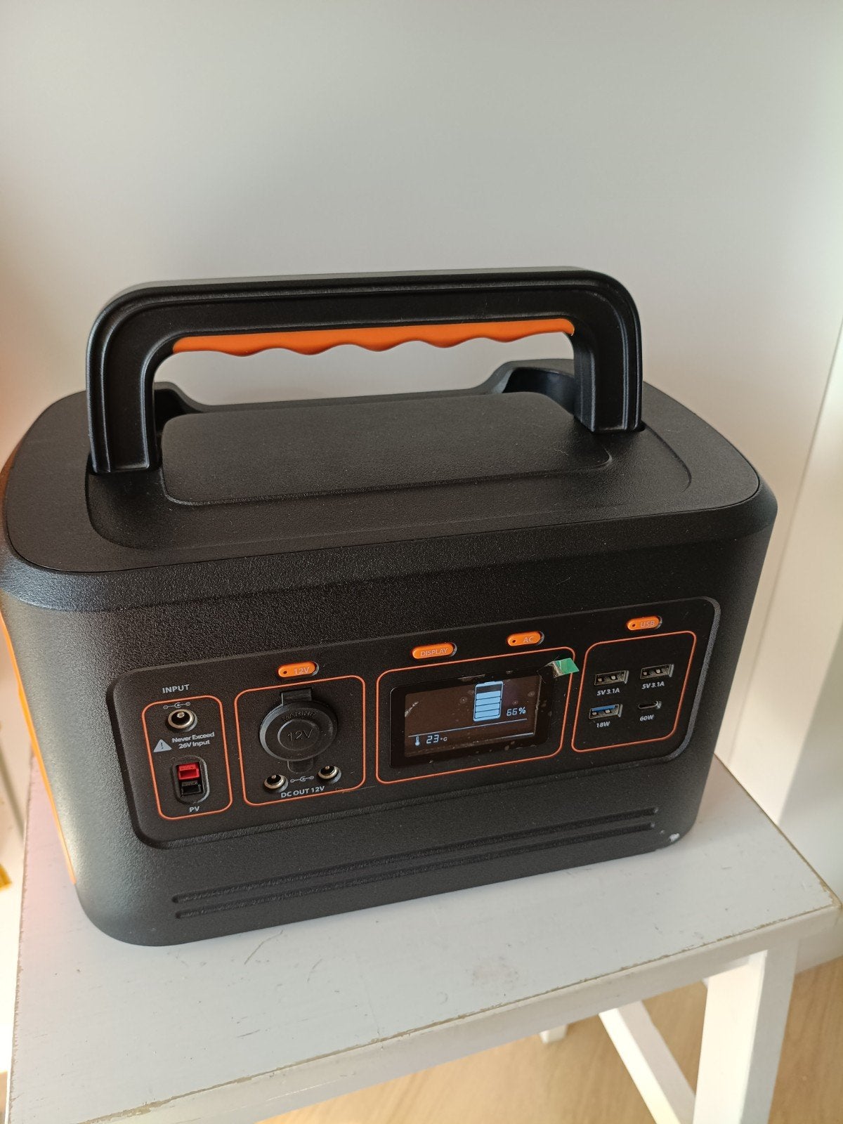 Draagbare powerstation Xtorm XP500 Watt, Caravans en Kamperen, Kampeeraccessoires, Ophalen of Verzenden, Zo goed als nieuw