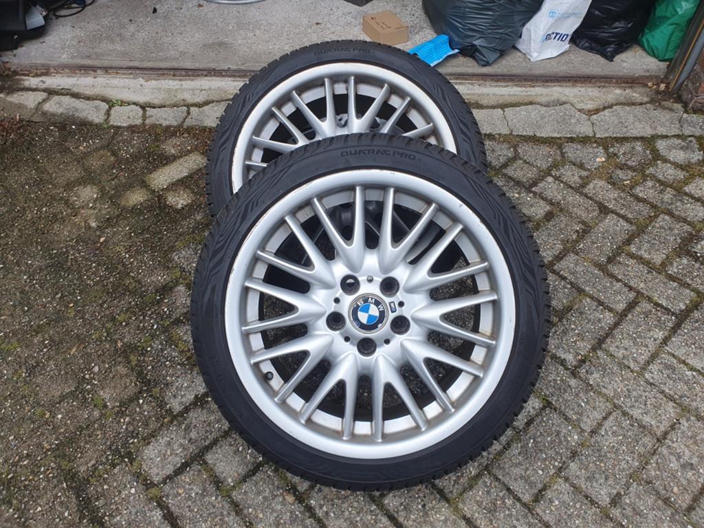 BMW Style 72 velgen 18 inch breedset – originele M velgen, Ophalen, 18 inch, Velg(en)