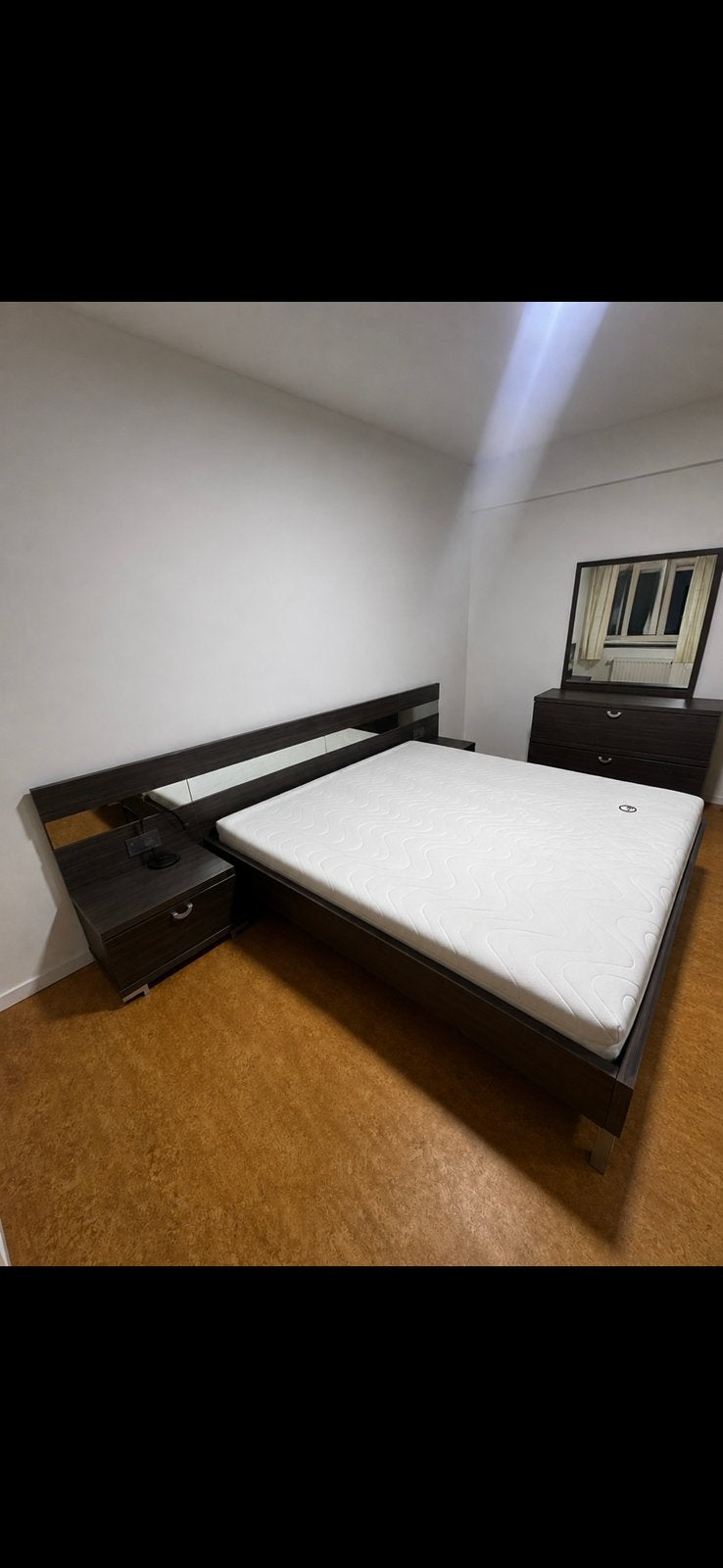 Chambre complete avec matelas, Enlèvement, Utilisé, Deux personnes