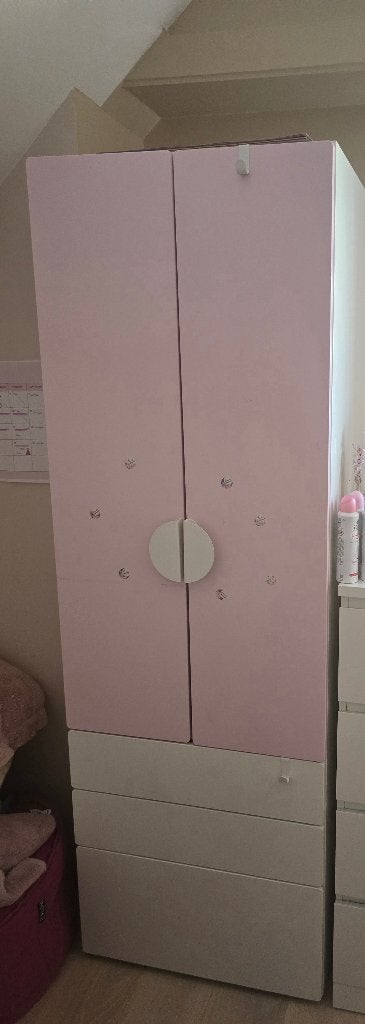 Kleerkast ikea, Huis en Inrichting, Ophalen, Zo goed als nieuw, Met deur(en)