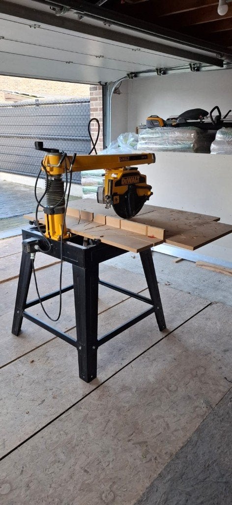 Dewalt radiaalzaag DW721, Doe-het-zelf en Bouw, Ophalen, Gebruikt, 70 mm of meer, Dewalt