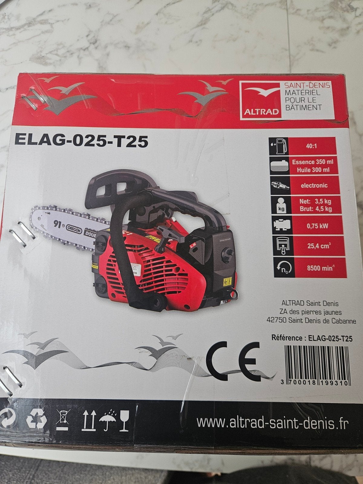 kettingzaag, Ophalen, Nieuw, Boomzaag