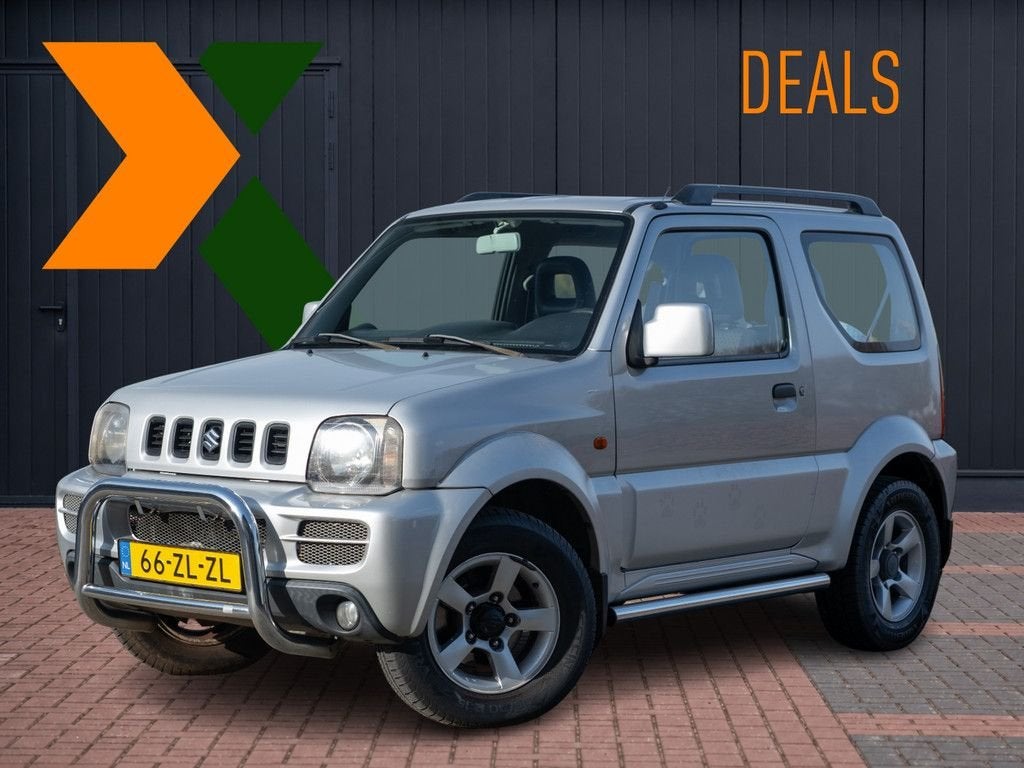 Suzuki Jimny 1.3 Exclusive | 1 eig! | Airco | Afn Trekhaak |, Auto's, Suzuki, Automaat, Zwart, Bedrijf, SUV of Terreinwagen