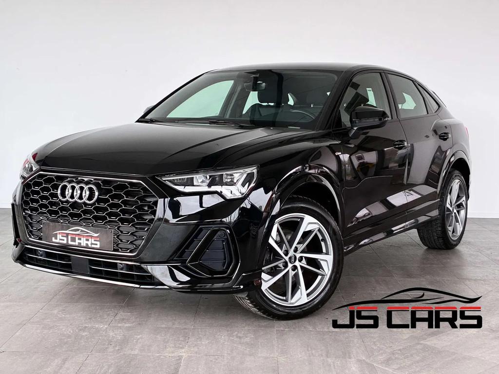 Audi Q3 Sportback 2.0TDi FULL S-LINE-1ERPRO-COCKPIT-CAMERA, Auto's, Automaat, Gebruikt, 4 cilinders, Leder