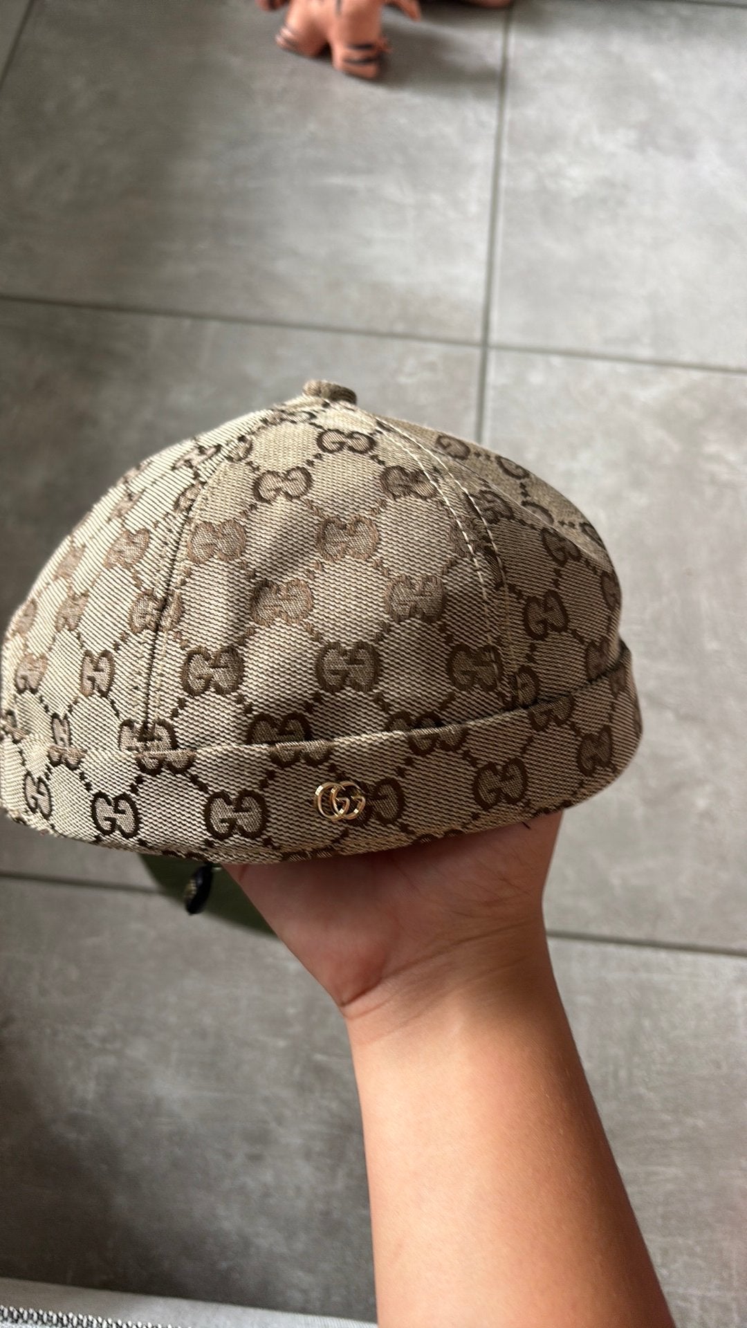 Gloednieuwe gucci pet, Enlèvement ou Envoi, Neuf, 57 cm (M, 7⅛ pouces) ou moins, Chapeau