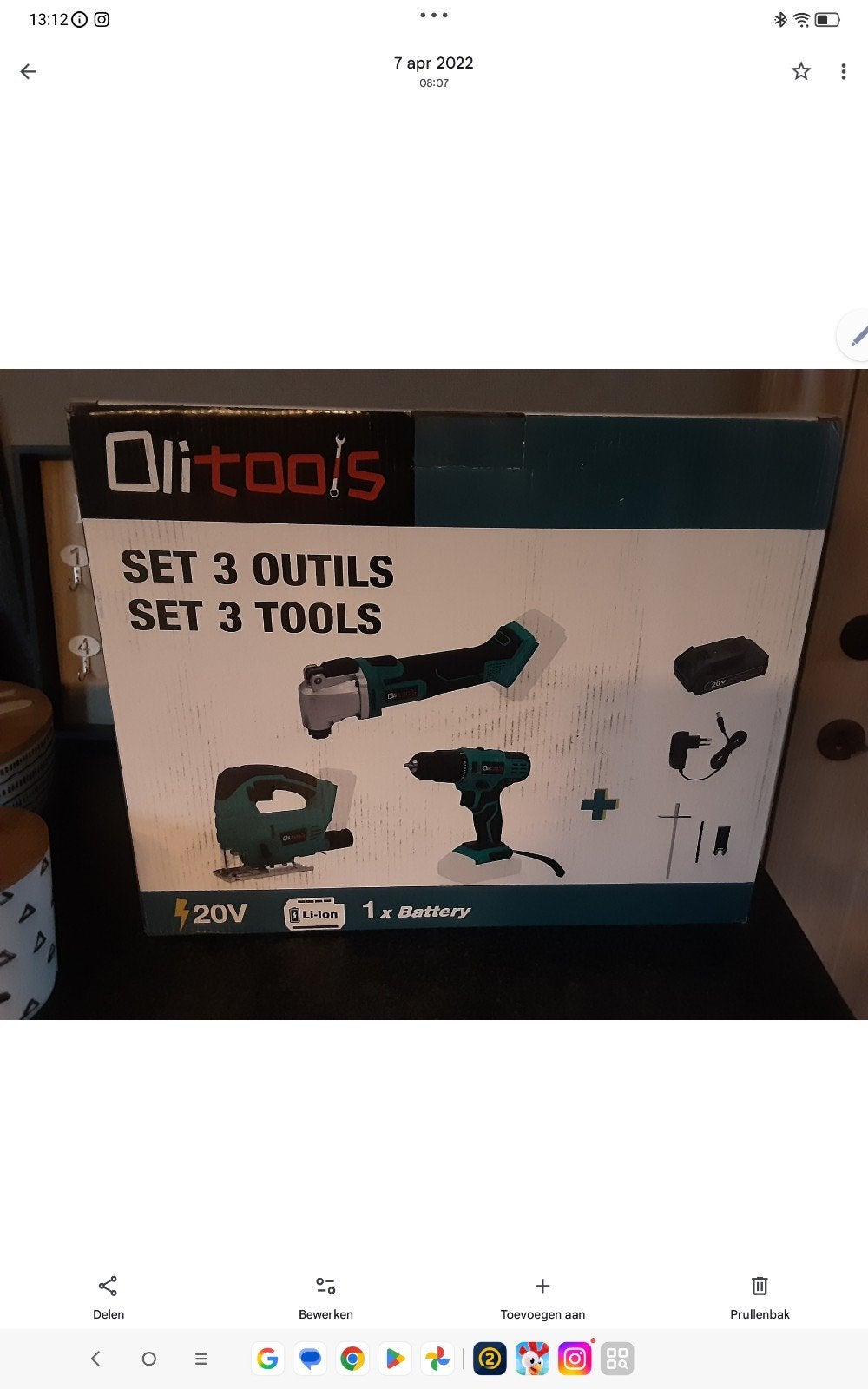 Gereedschap, Doe-het-zelf en Bouw, Ophalen