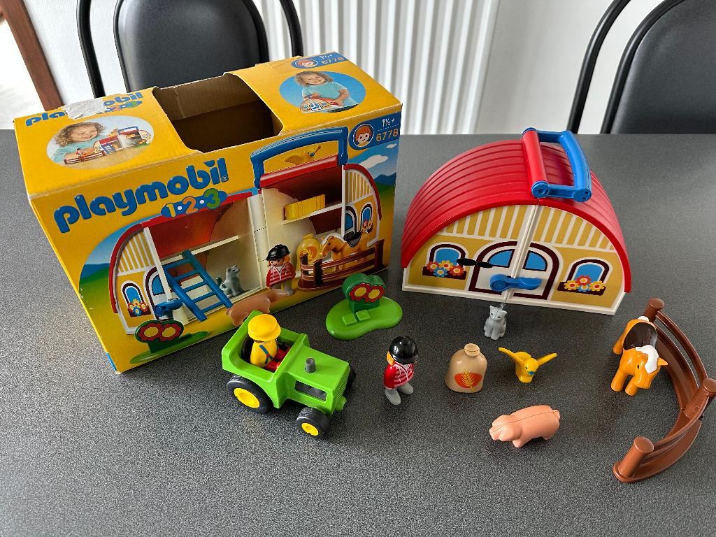 Playmobil 6778 ferme transportable en excellent état, Enlèvement ou Envoi, Utilisé