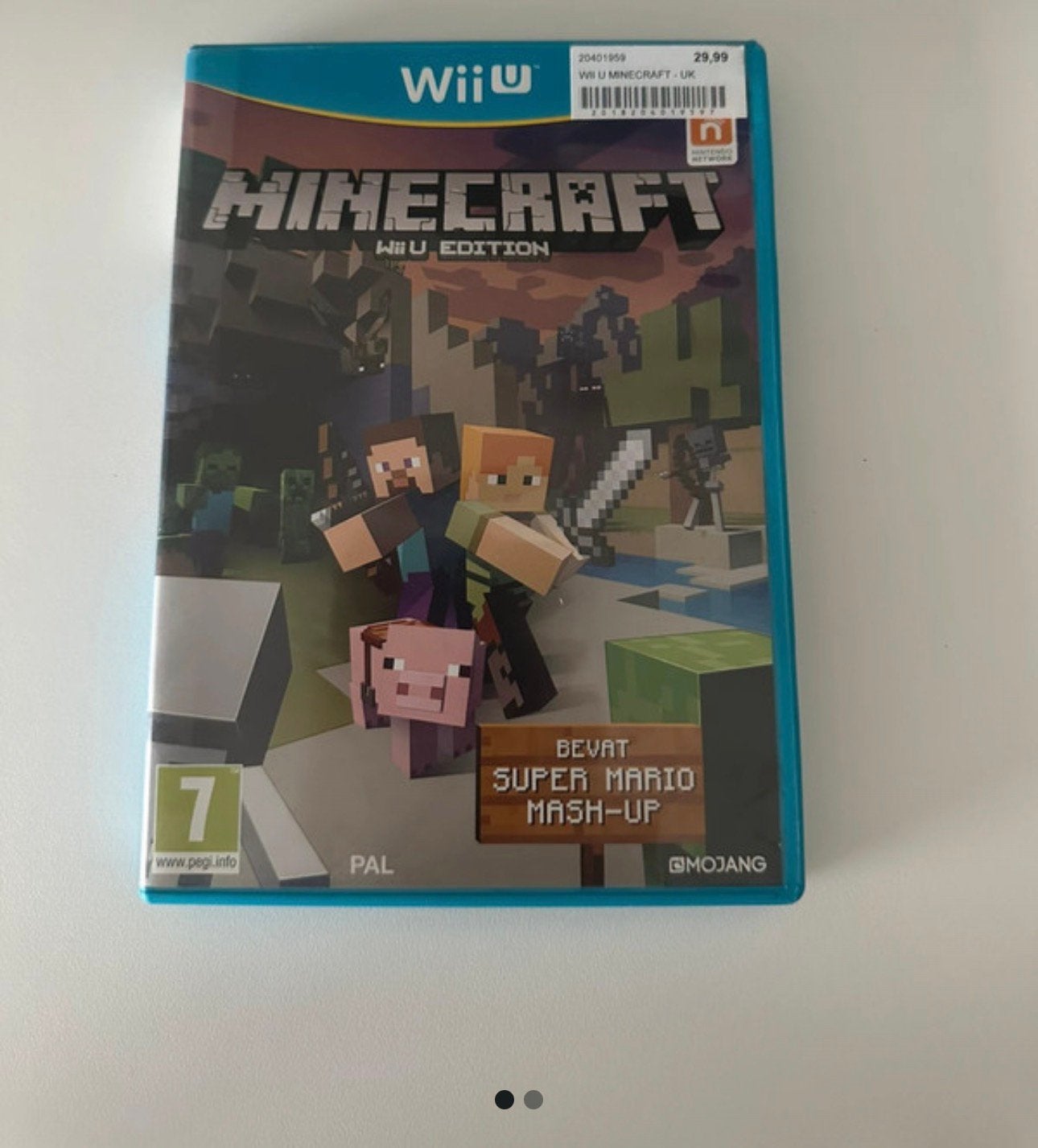 Minecraft wii u edition, Games en Spelcomputers, Verzenden, Zo goed als nieuw