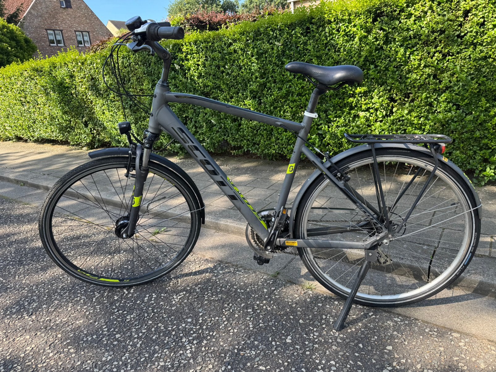 Scott fiets – maat L – Zeer comfortabel en perfect in orde, Ophalen, Gebruikt, Overige merken, Vering