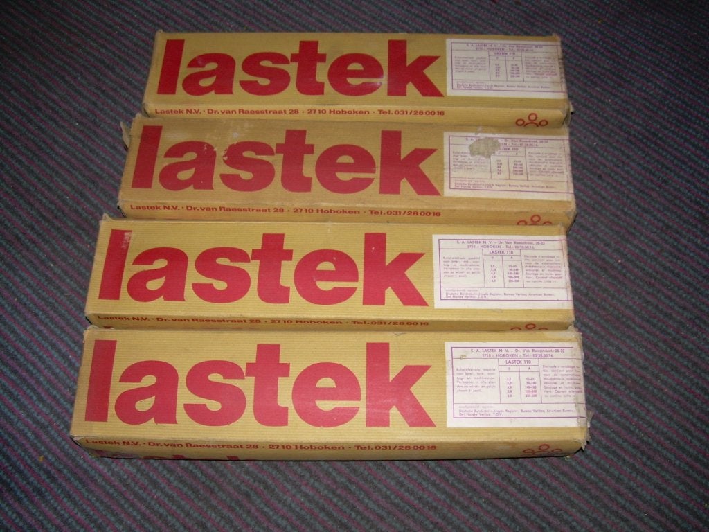 laselektrode 2-2.5-3.25-4-5mm dik, Enlèvement