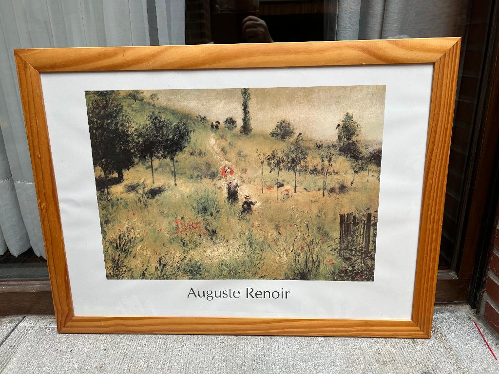 2 Prachtige kaders met posters 56/77cm, Ophalen, Zo goed als nieuw, Foto of Poster