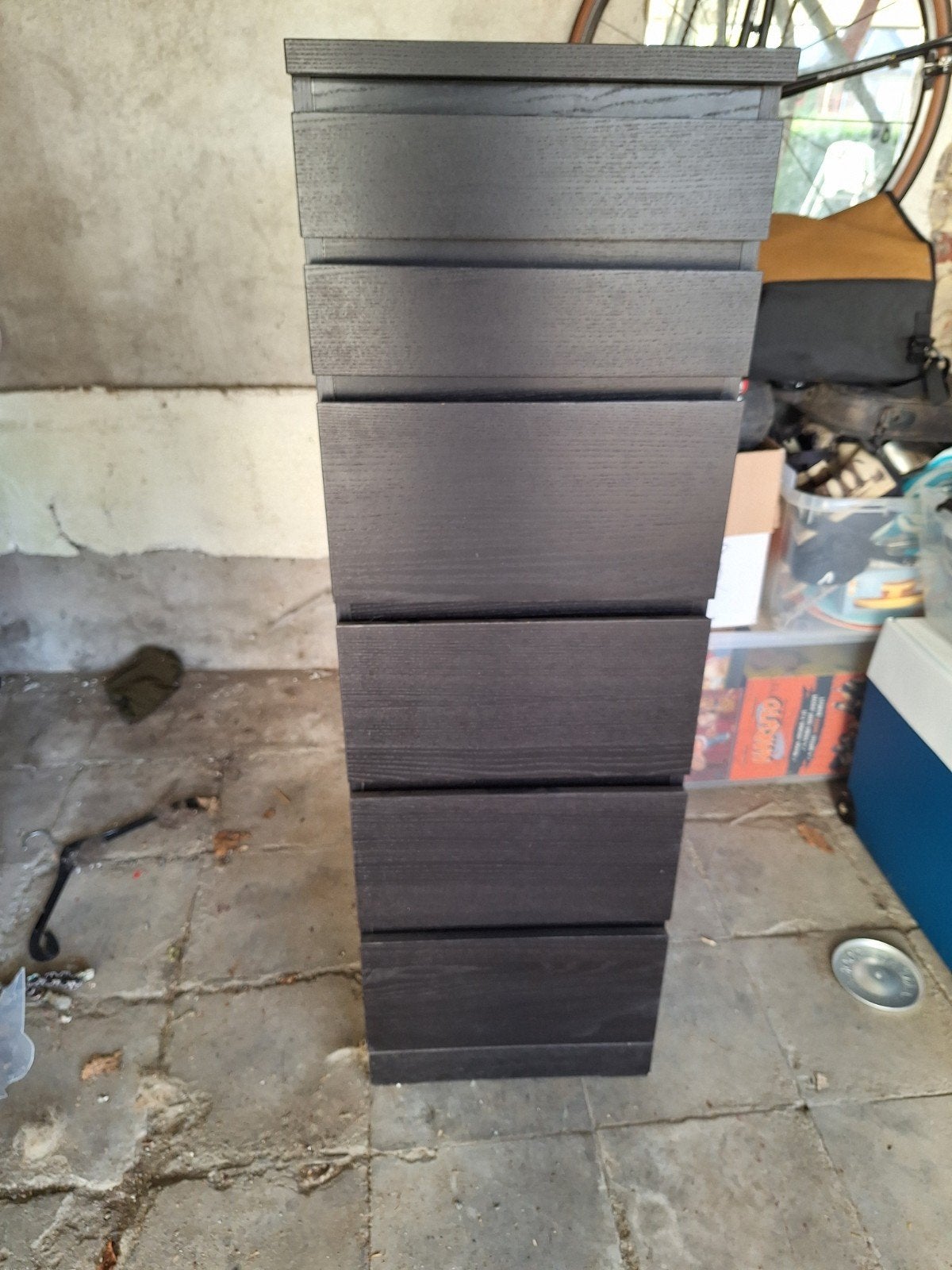 MALM ikea kasten, Ophalen