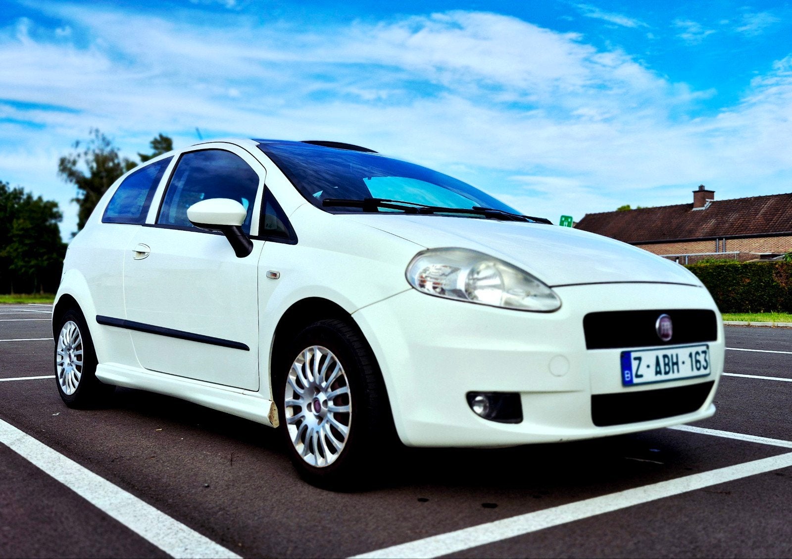 Super mooie fiat punto 1200 benz word gekeurd voor verkoop, Voorwielaandrijving, Euro 5, Stof, 50 kW