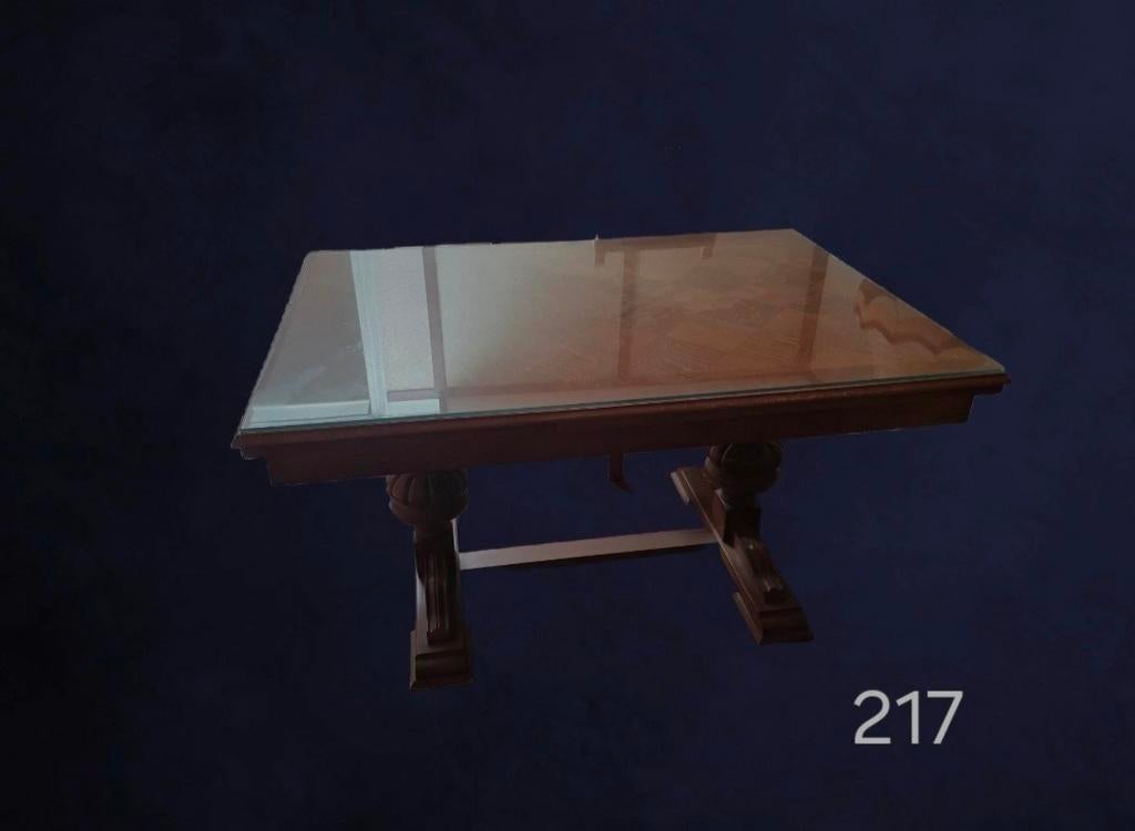Klassieke eettafel met 4 stoelen, Ophalen
