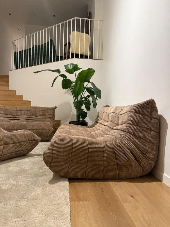 Lounge zetel, Ophalen, Nieuw, Driepersoons