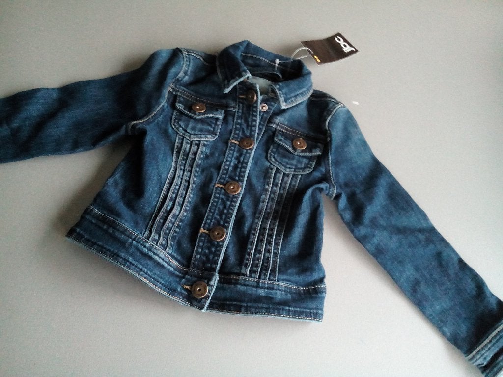 nieuw jeansjasje 4 jaar, Kinderen en Baby's, Ophalen of Verzenden, Nieuw, Meisje, Jas