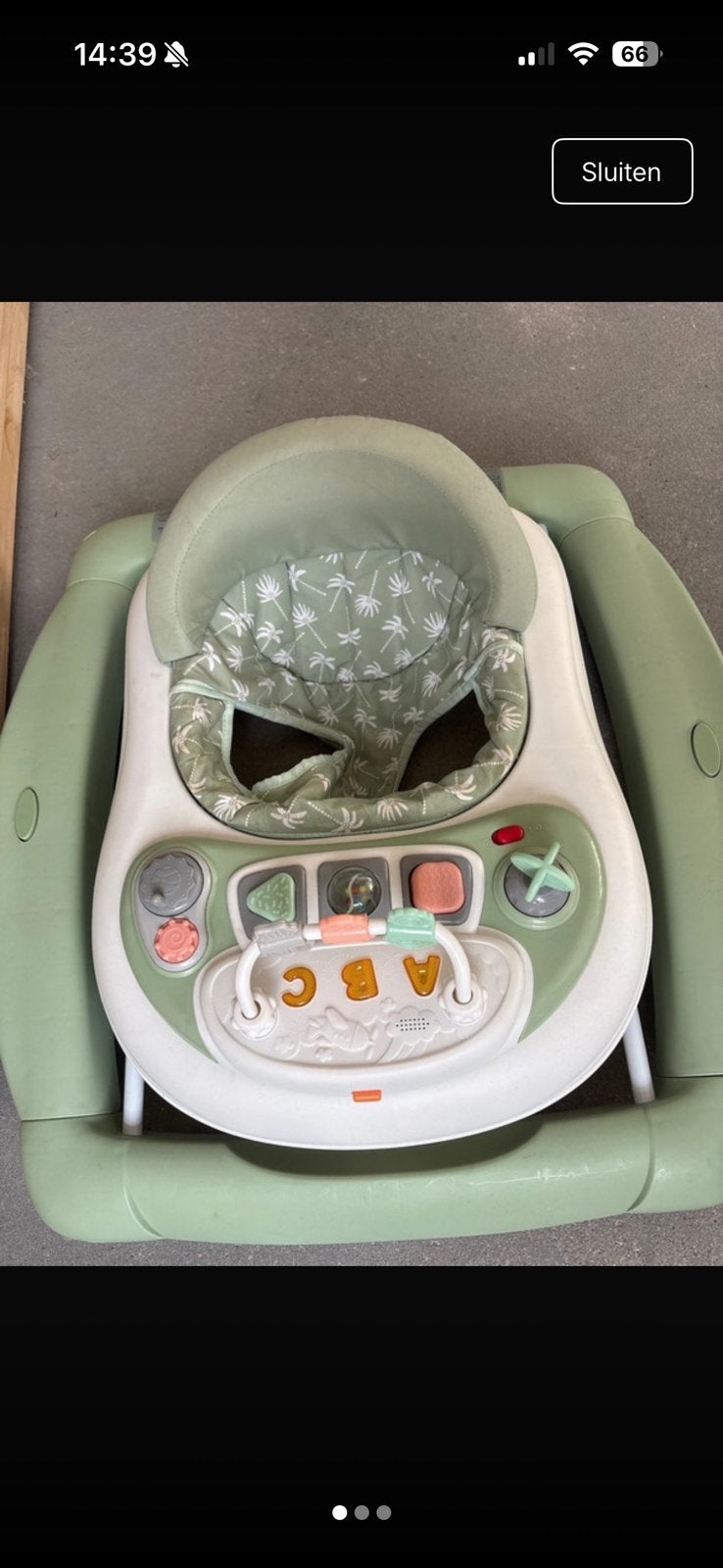 Loopwagen, Kinderen en Baby's, Speelgoed | Babyspeelgoed, Ophalen of Verzenden, Zo goed als nieuw
