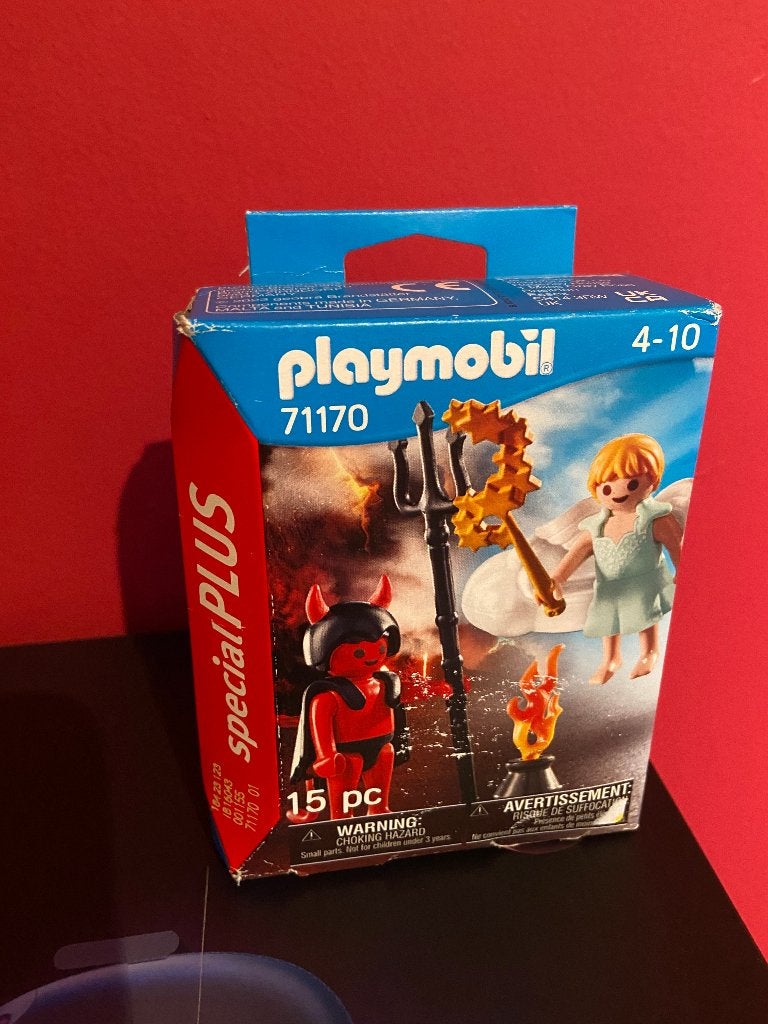 Playmobil 71170 Ange et démon, Ophalen, Nieuw, Complete set