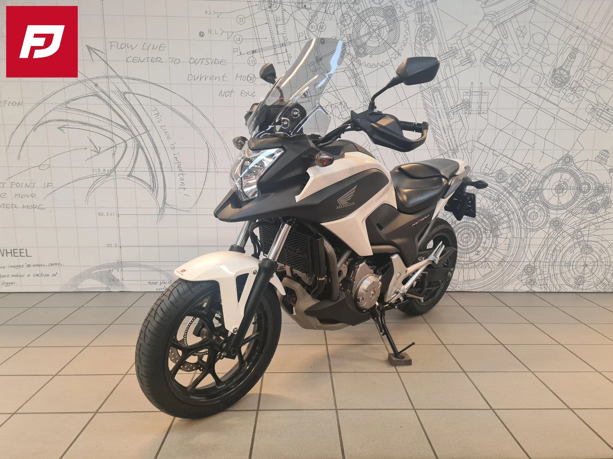 Honda NC700X (bj 2012), Motoren, 700 cc, Overig, Handgeschakeld, 12 t/m 35 kW