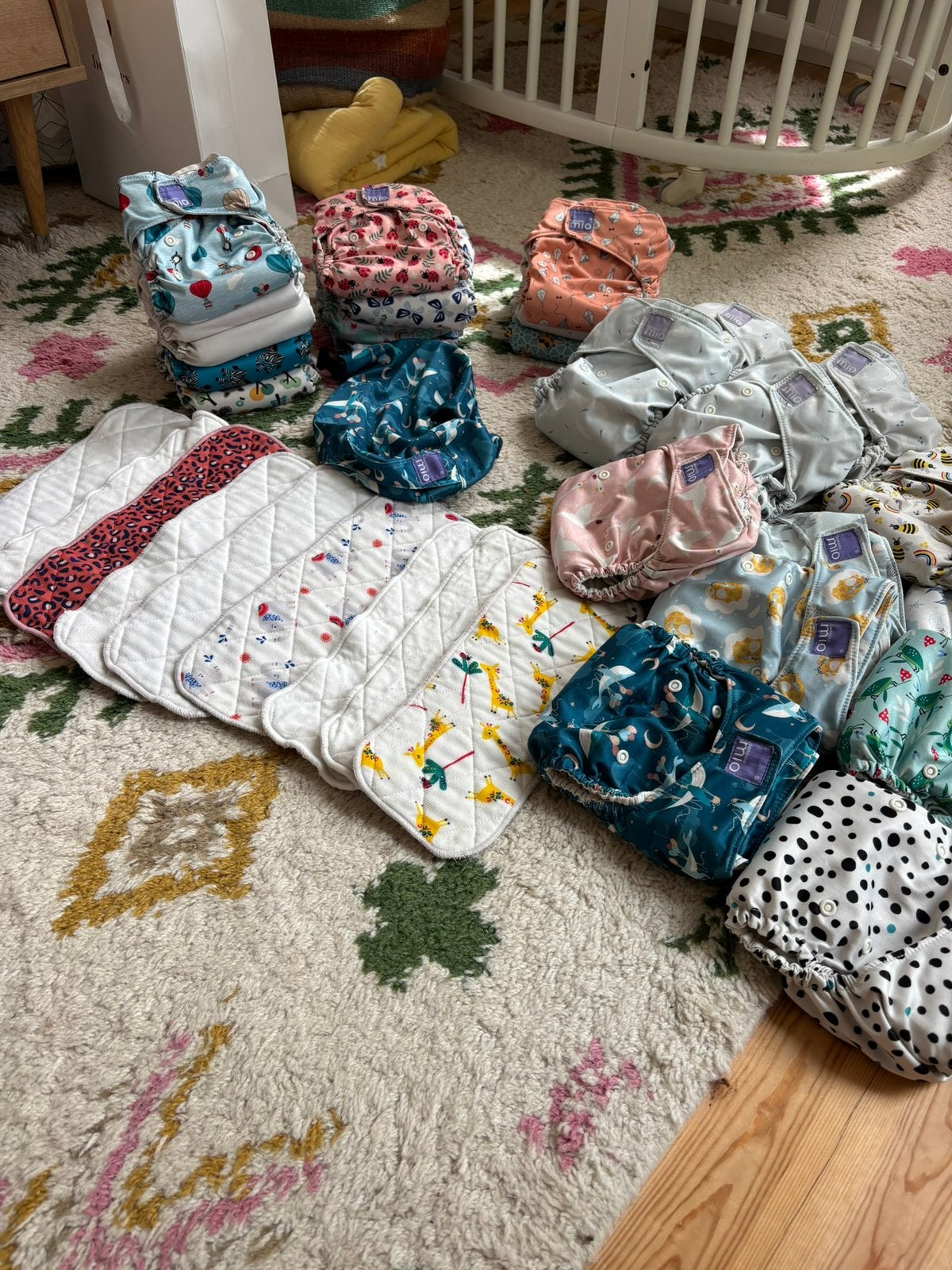 Lot de couches lavables Bambino Mio, Enlèvement, Utilisé, Bambino Mio, Garçon ou Fille