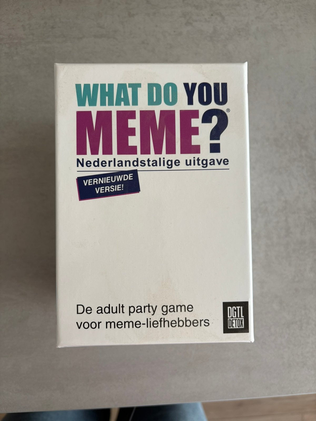 What do you meme, Enlèvement, Comme neuf