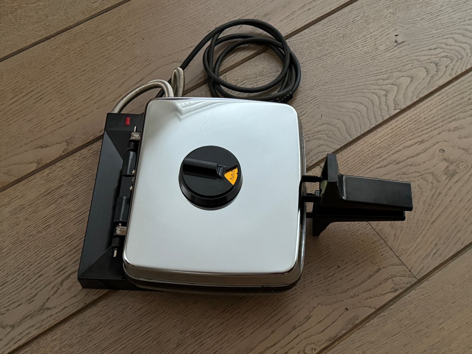 1970’s Nova multex wafelijzer Belgisch +extra croque vorm, Elektronische apparatuur, Ophalen, Uitneembare platen, Gebruikt