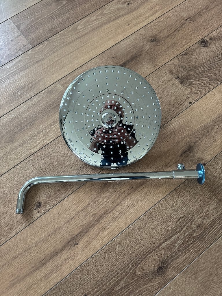 Pommeau de douche à effet pluie Grohe Euphoria, Enlèvement ou Envoi, Comme neuf, Chrome, Douche