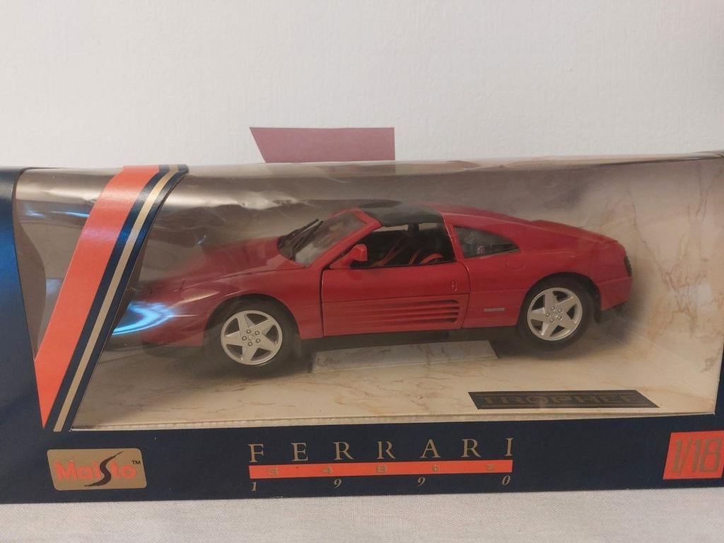 Trophée Maisto Ferrari 348 TS 1:18 1990, Enlèvement ou Envoi, Maisto