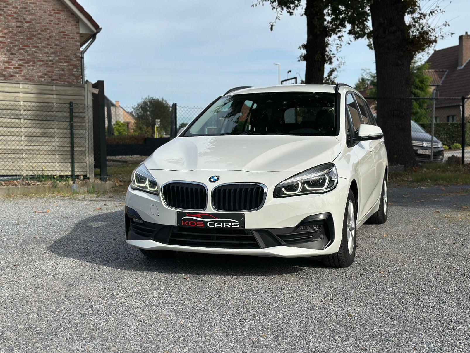 Bmw 216dA Gran Tourer/Automaat/7Zit/2021/BTW/1J Garantie, Auto's, Dealer onderhouden, Verwarmde buitenspiegels, Bedrijf, Diesel