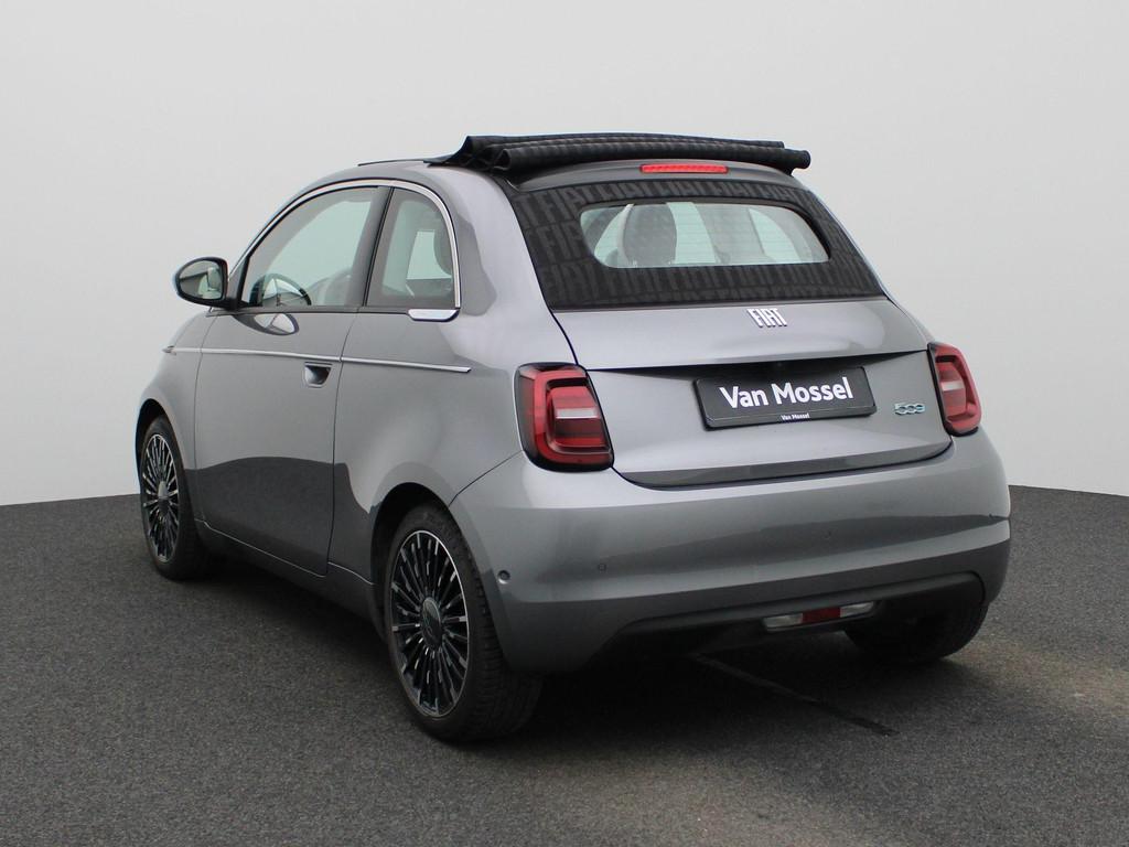 Fiat 500C 500e 42 kWh La Prima, Auto's, 4 zetels, Stof, Cabriolet, https://public.car-pass.be/vhr/d8926aaa-54dd-4214-b4b6-2b7f03791a8f