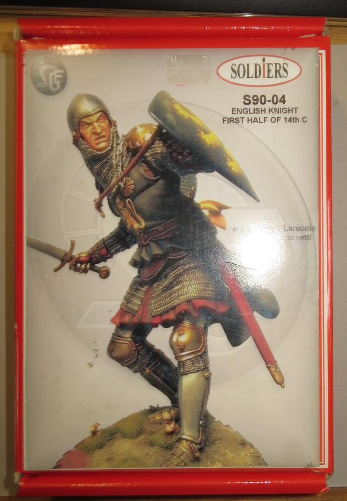 Model kit 1:20 English Knight (Soldiers S90-04), Ophalen of Verzenden, Zo goed als nieuw, Groter dan 1:35, Figuur of Figuren