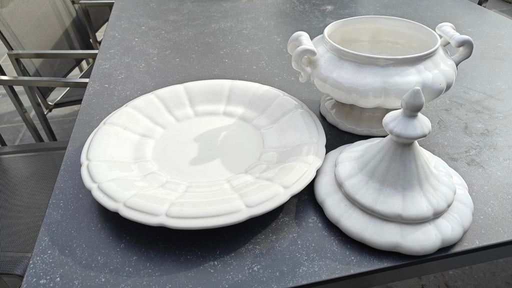 Antiek servies, Ophalen